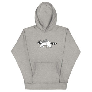 White Bandit Monochrome Hoodie